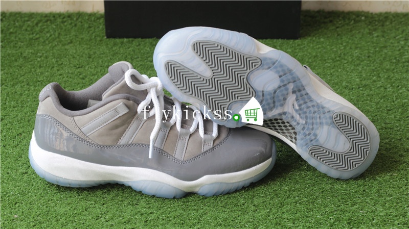 Best Authentic Air Jordan 11 Retro Low Cool Grey